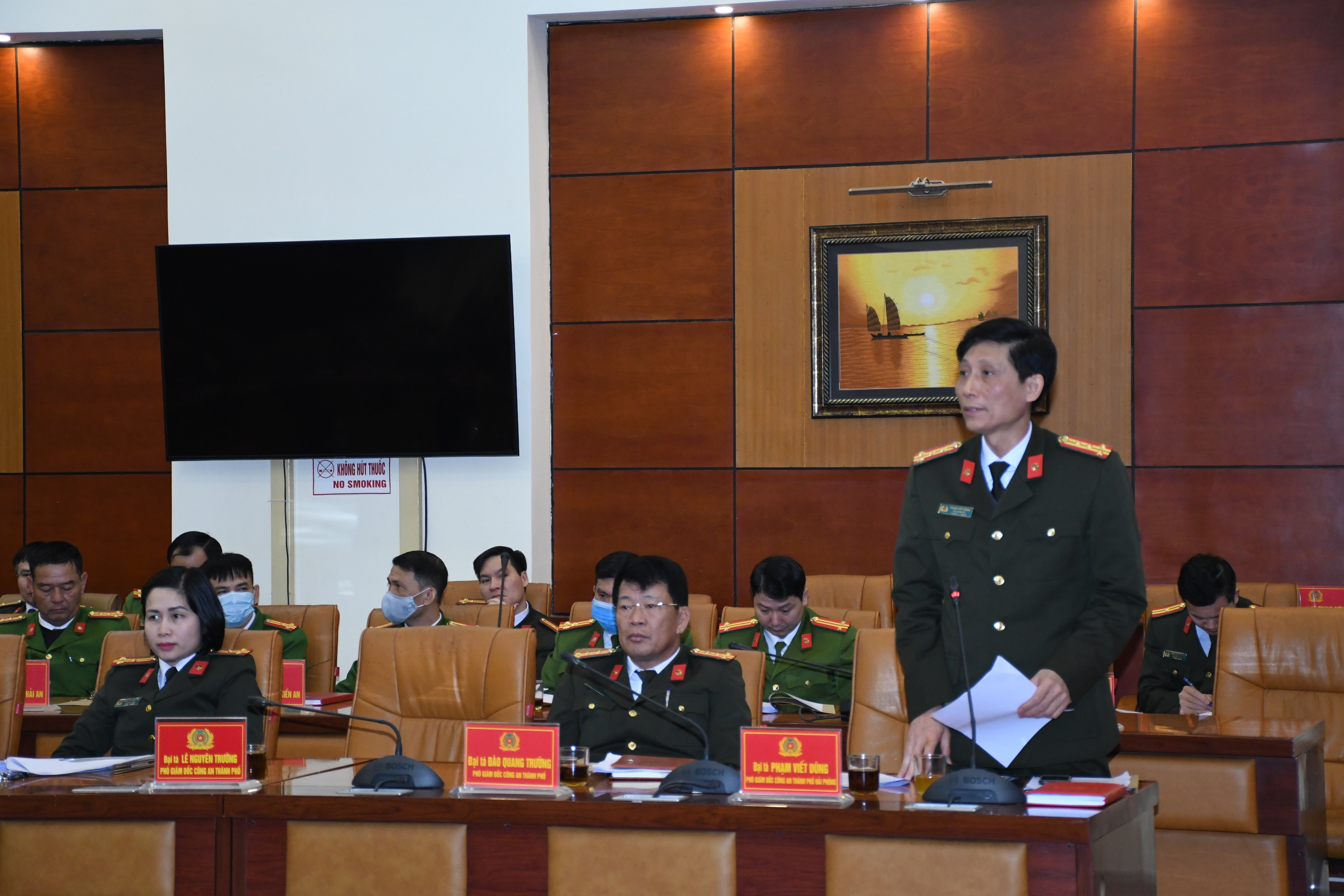 Đảng ủy Công an thành phố triển khai chương trình kiểm tra, giám sát năm 2021